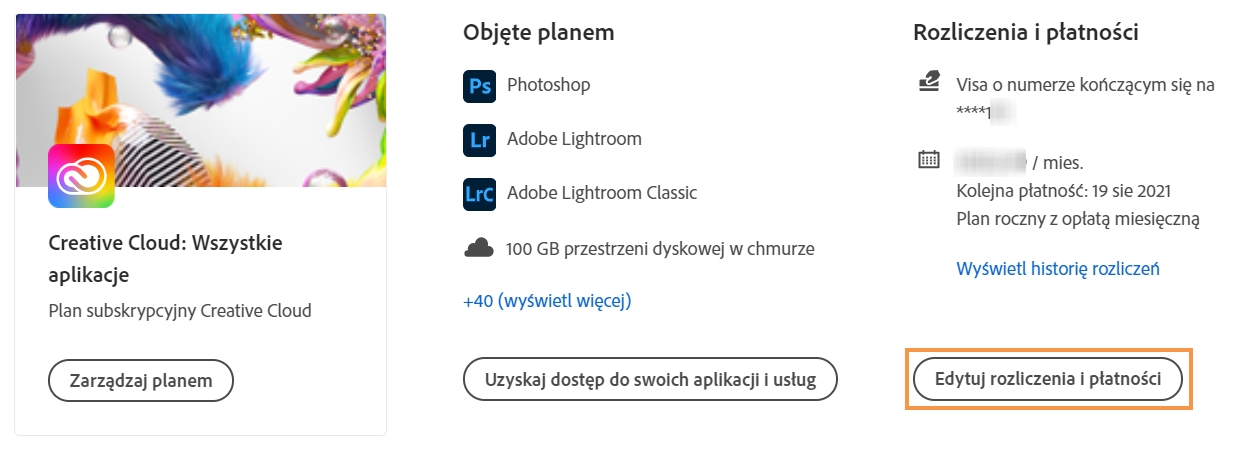 Dowiedz się, jak dokonać ponownej płatności po odrzuceniu wstępnej